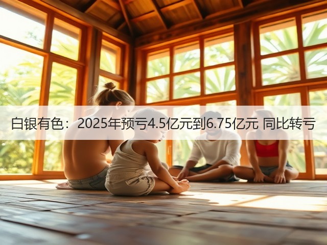 白银有色:2025年预亏4.5亿元到6.75亿元 同比转亏(图1) 白银有色:2025年预亏4.5亿元到6.75亿元 同比转亏(图1)