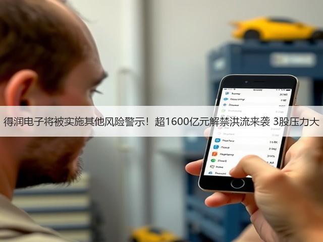得润电子将被实施其他风险警示！超1600亿元解禁洪流来袭 3股压力大(图3)