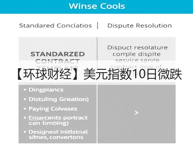【环球财经】美元指数10日微跌(图2) 【环球财经】美元指数10日微跌(图2)