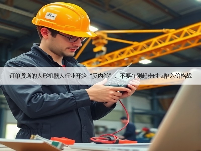 订单激增的人形机器人行业开始“反内卷”：不要在刚起步时就陷入价格战