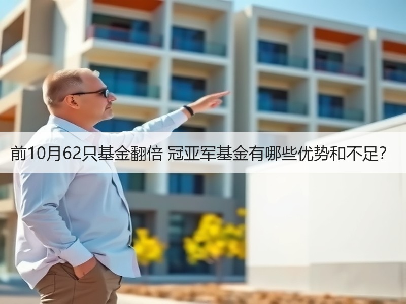 前10月62只基金翻倍 冠亚军基金有哪些优势和不足？