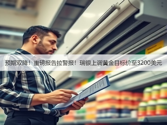 预期双降!重磅报告拉警报!瑞银上调黄金目标价至3200美元(图3) 预期双降!重磅报告拉警报!瑞银上调黄金目标价至3200美元(图3)