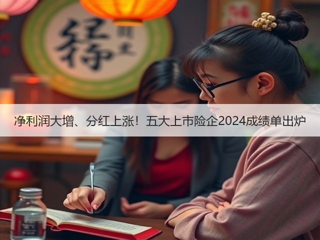 净利润大增、分红上涨!五大上市险企2024成绩单出炉(图3) 净利润大增、分红上涨!五大上市险企2024成绩单出炉(图3)