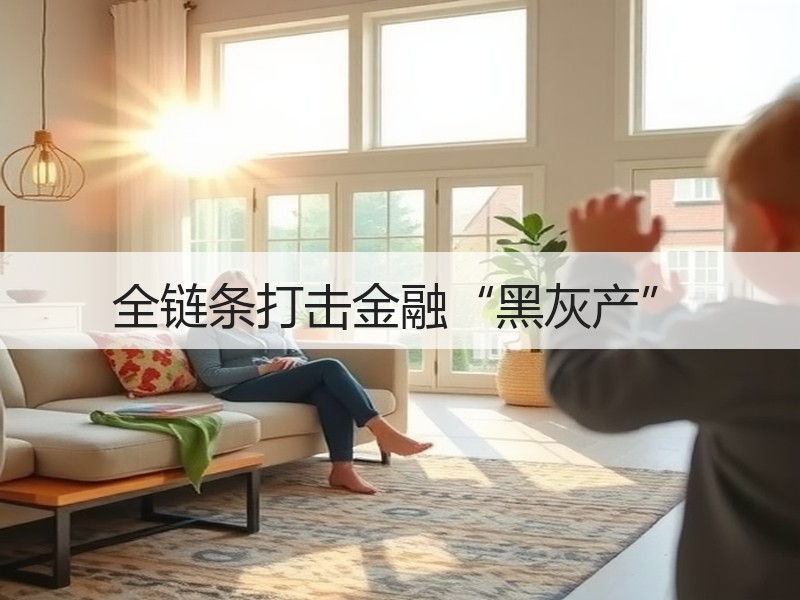 全链条打击金融“黑灰产”