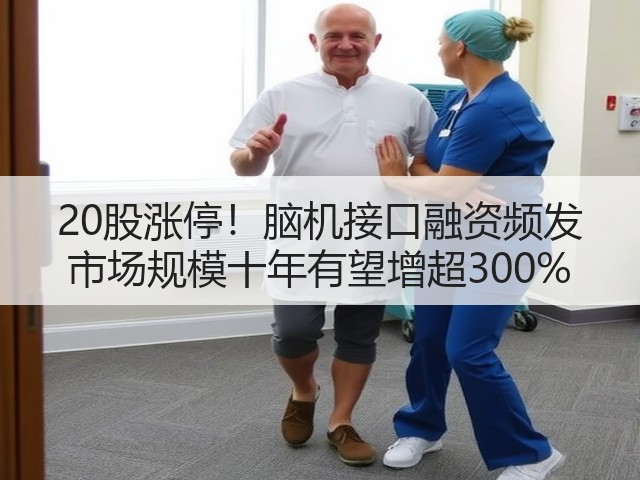 20股涨停!脑机接口融资频发 市场规模十年有望增超300%(图2) 20股涨停!脑机接口融资频发 市场规模十年有望增超300%(图2)