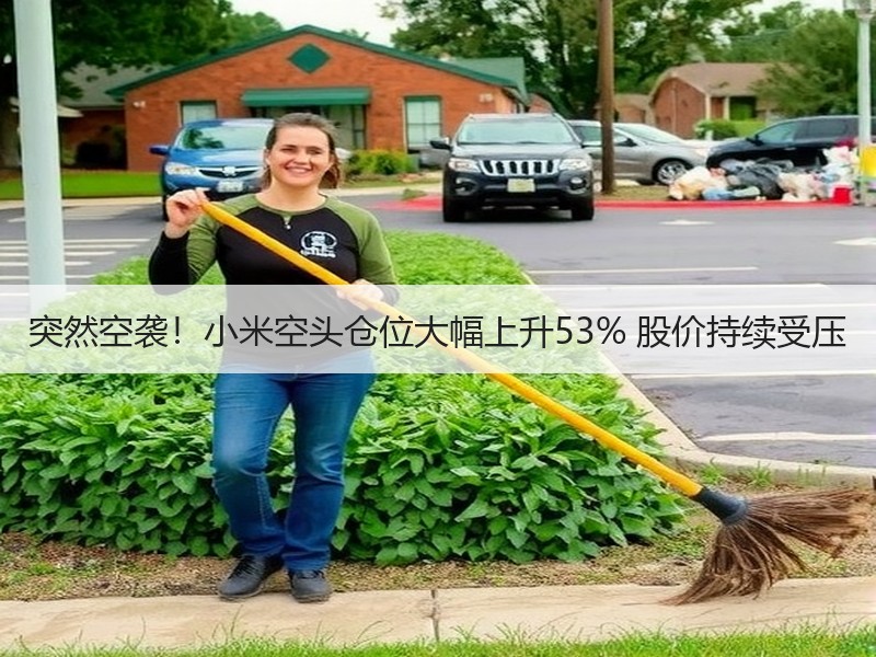 突然空袭！小米空头仓位大幅上升53% 股价持续受压
