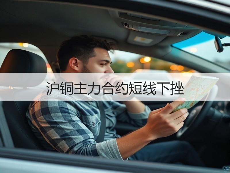 沪铜主力合约短线下挫