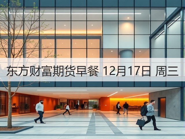 东方财富期货早餐 12月17日 周三(图1) 东方财富期货早餐 12月17日 周三(图1)