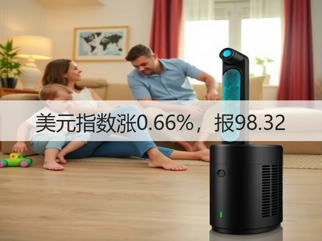 美元指数涨0.66%,报98.32(图2) 美元指数涨0.66%,报98.32(图2)