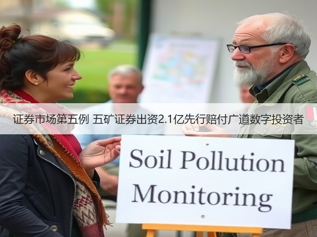 证券市场第五例 五矿证券出资2.1亿先行赔付广道数字投资者(图1) 证券市场第五例 五矿证券出资2.1亿先行赔付广道数字投资者(图1)