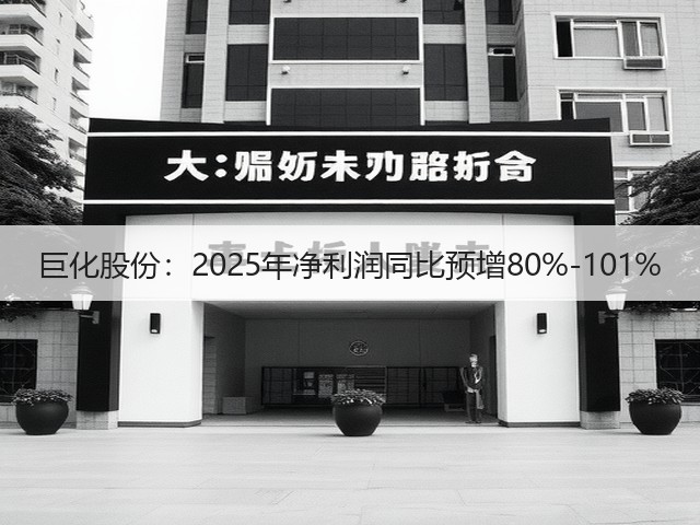 巨化股份：2025年净利润同比预增80%-101%(图3)