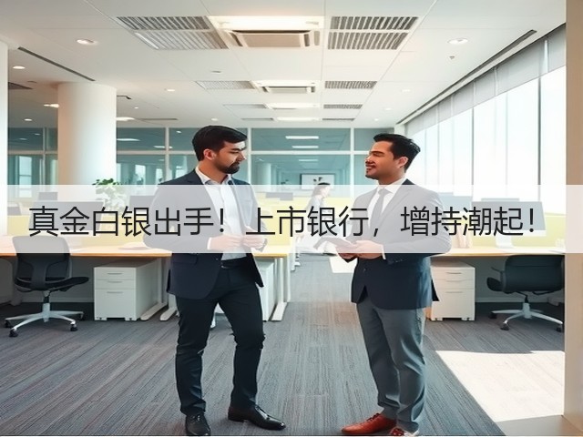 真金白银出手!上市银行,增持潮起!(图2) 真金白银出手!上市银行,增持潮起!(图2)