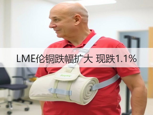 LME伦铜跌幅扩大 现跌1.1%(图1)