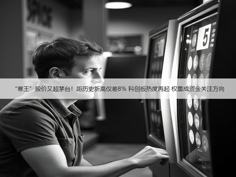 “寒王”股价又超茅台！距历史新高仅差8% 科创板热度再起 权重成资金关注方向