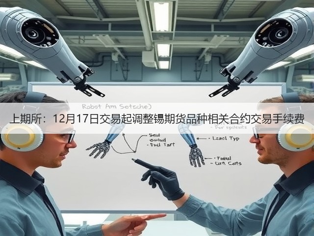上期所：12月17日交易起调整锡期货品种相关合约交易手续费(图1)