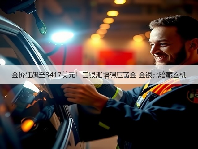 金价狂飙至3417美元！白银涨幅碾压黄金 金银比暗藏玄机(图3)