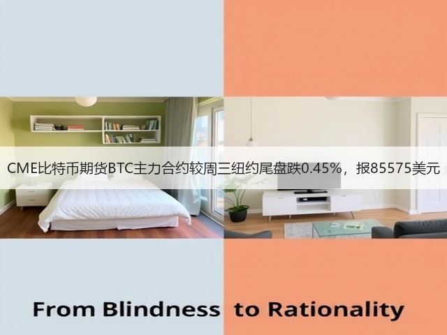 CME比特币期货BTC主力合约较周三纽约尾盘跌0.45%,报85575美元(图3) CME比特币期货BTC主力合约较周三纽约尾盘跌0.45%,报85575美元(图3)
