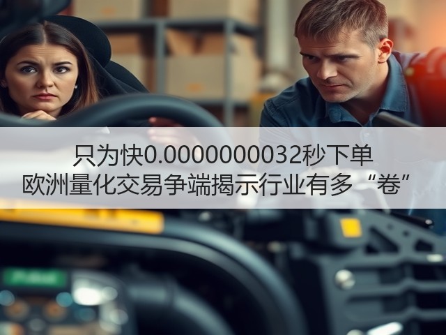 只为快0.0000000032秒下单 欧洲量化交易争端揭示行业有多“卷”(图2) 只为快0.0000000032秒下单 欧洲量化交易争端揭示行业有多“卷”(图2)
