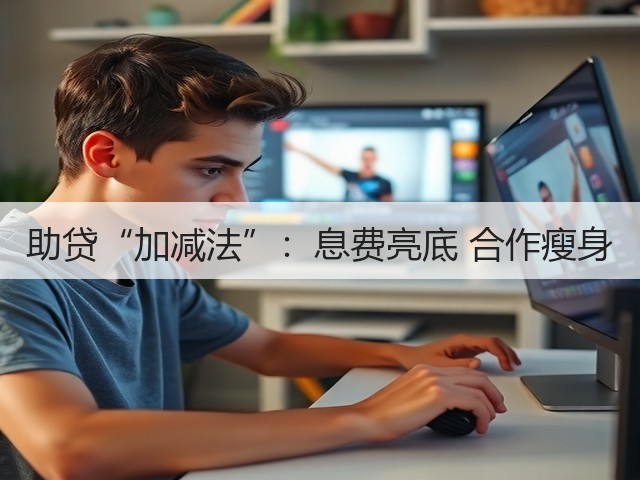 助贷“加减法”：息费亮底 合作瘦身(图1)