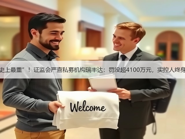 罚单创“史上最重”!证监会严查私募机构瑞丰达:罚没超4100万元,实控人终身市场禁入(图1) 罚单创“史上最重”!证监会严查私募机构瑞丰达:罚没超4100万元,实控人终身市场禁入(图1)