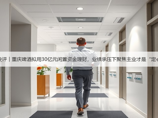 公司快评︱重庆啤酒拟用30亿元闲置资金理财,业绩承压下聚焦主业才是“定心丸”(图1) 公司快评︱重庆啤酒拟用30亿元闲置资金理财,业绩承压下聚焦主业才是“定心丸”(图1)