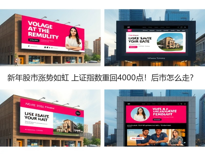 新年股市涨势如虹 上证指数重回4000点！后市怎么走？