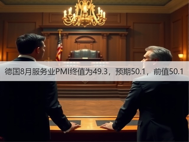 德国8月服务业PMI终值为49.3，预期50.1，前值50.1(图1)