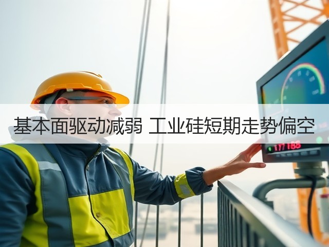 基本面驱动减弱 工业硅短期走势偏空(图1) 基本面驱动减弱 工业硅短期走势偏空(图1)