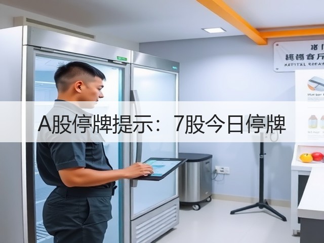 A股停牌提示：7股今日停牌(图2)