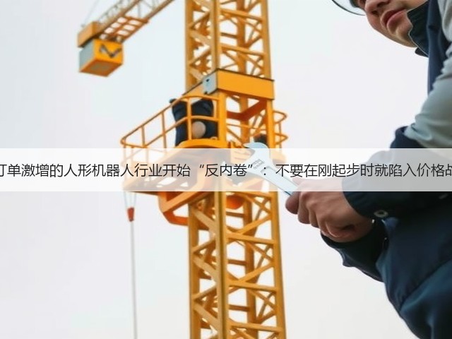 订单激增的人形机器人行业开始“反内卷”:不要在刚起步时就陷入价格战(图2) 订单激增的人形机器人行业开始“反内卷”:不要在刚起步时就陷入价格战(图2)
