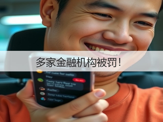 多家金融机构被罚!(图1) 多家金融机构被罚!(图1)