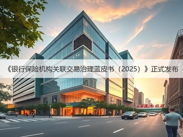 《银行保险机构关联交易治理蓝皮书（2025）》正式发布(图1)