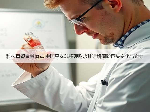 科技重塑金融模式 中国平安总经理谢永林详解保险巨头变化与定力(图3) 科技重塑金融模式 中国平安总经理谢永林详解保险巨头变化与定力(图3)
