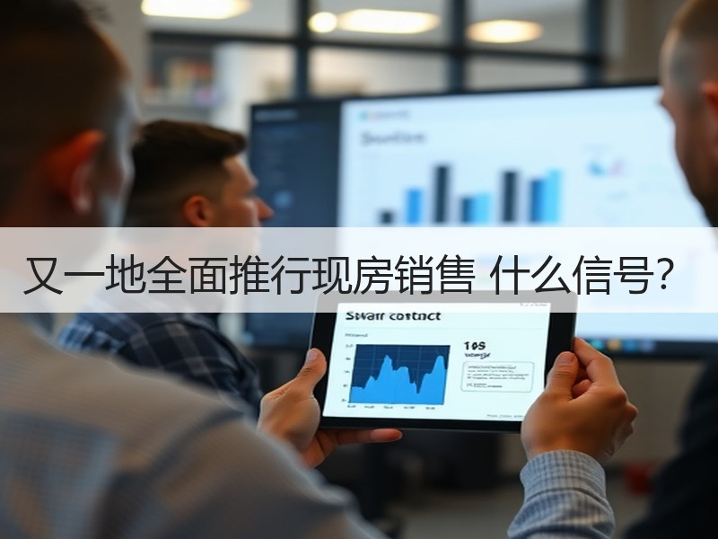 又一地全面推行现房销售 什么信号？
