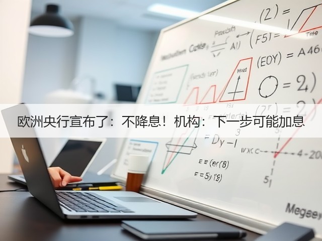 欧洲央行宣布了:不降息!机构:下一步可能加息(图2) 欧洲央行宣布了:不降息!机构:下一步可能加息(图2)