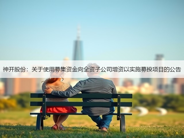 神开股份:关于使用募集资金向全资子公司增资以实施募投项目的公告(图1) 神开股份:关于使用募集资金向全资子公司增资以实施募投项目的公告(图1)
