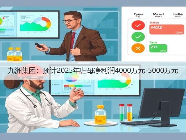 九洲集团：预计2025年归母净利润4000万元-5000万元(图3)