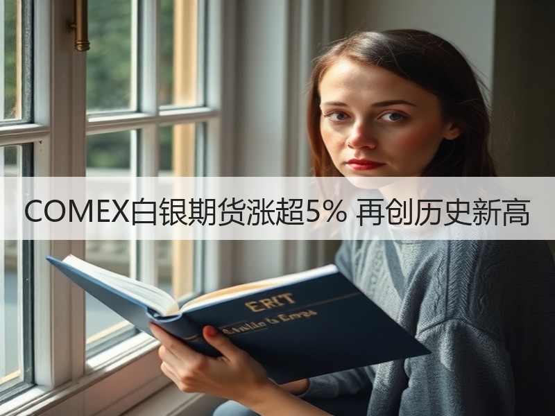 COMEX白银期货涨超5% 再创历史新高
