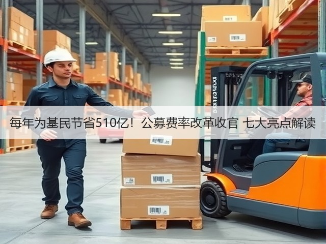 每年为基民节省510亿！公募费率改革收官 七大亮点解读(图2)