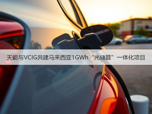 天能与VCIG共建马来西亚1GWh“光储算”一体化项目(图3) 天能与VCIG共建马来西亚1GWh“光储算”一体化项目(图3)