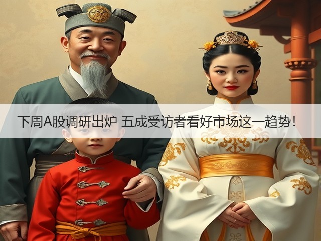 下周A股调研出炉 五成受访者看好市场这一趋势!(图2) 下周A股调研出炉 五成受访者看好市场这一趋势!(图2)