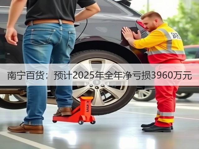 南宁百货:预计2025年全年净亏损3960万元(图1) 南宁百货:预计2025年全年净亏损3960万元(图1)