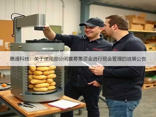 惠通科技:关于使用部分闲置募集资金进行现金管理的进展公告(图3) 惠通科技:关于使用部分闲置募集资金进行现金管理的进展公告(图3)