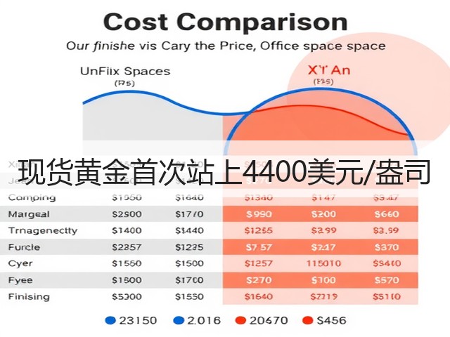 现货黄金首次站上4400美元/盎司(图1)