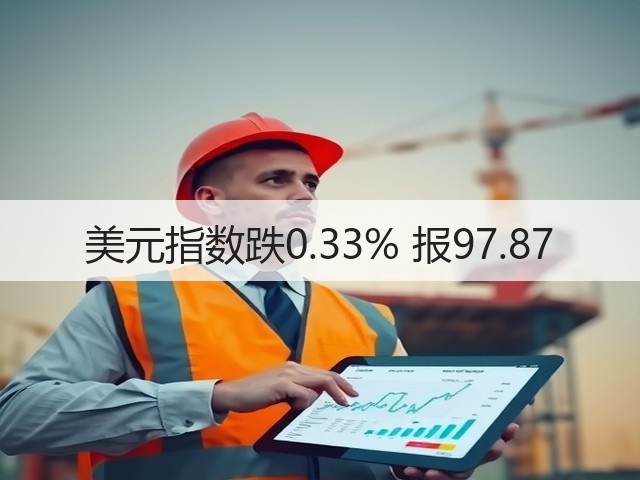 美元指数跌0.33% 报97.87(图3) 美元指数跌0.33% 报97.87(图3)