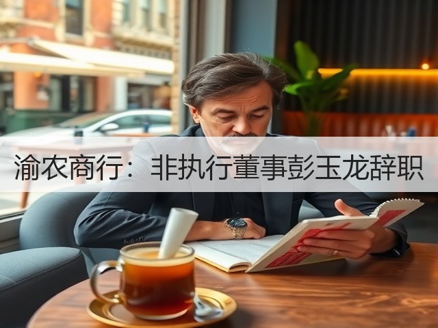渝农商行:非执行董事彭玉龙辞职(图1) 渝农商行:非执行董事彭玉龙辞职(图1)