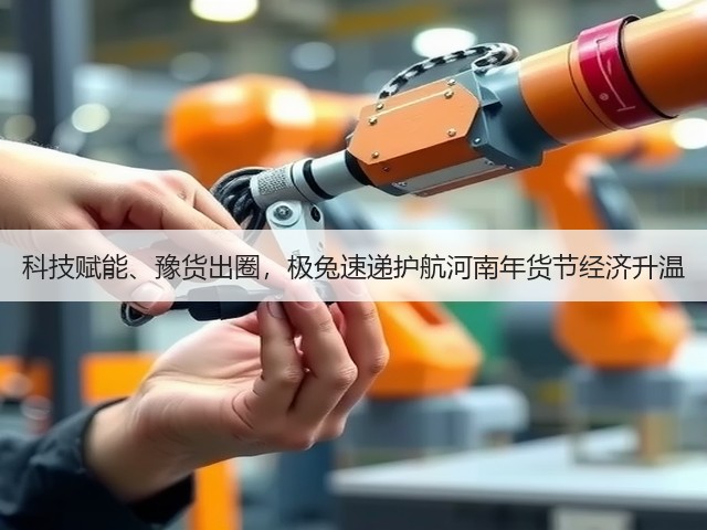 科技赋能、豫货出圈,极兔速递护航河南年货节经济升温(图3) 科技赋能、豫货出圈,极兔速递护航河南年货节经济升温(图3)