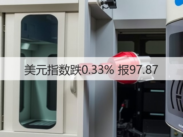 美元指数跌0.33% 报97.87(图1) 美元指数跌0.33% 报97.87(图1)
