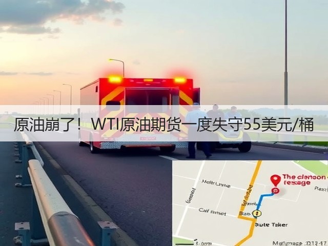 原油崩了！WTI原油期货一度失守55美元/桶(图3)