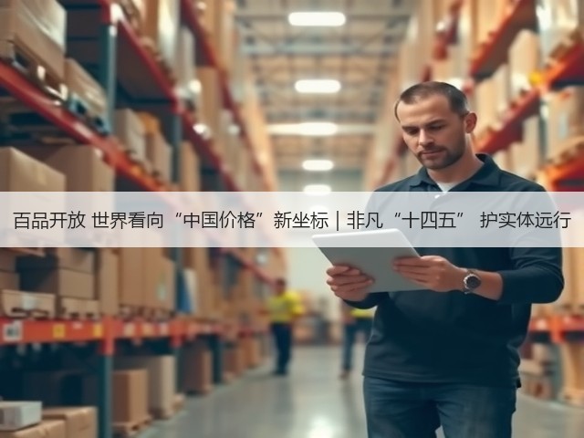 百品开放 世界看向“中国价格”新坐标｜非凡“十四五” 护实体远行(图1)